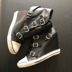 ASH hidden heel high tops 39